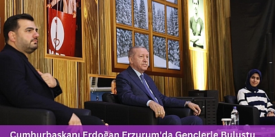 Cumhurbaşkanı Erdoğan Erzurum'da Gençlerle Buluştu