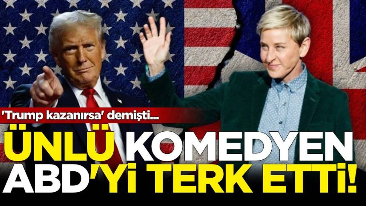 Ellen DeGeneres ABD’den Ayrıldı: Yeni Adresi İngiltere