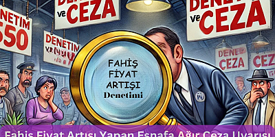 Fahiş Fiyat Artışı Yapan Esnafa Ağır Ceza Uyarısı