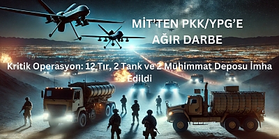 MİT’ten PKK/YPG’ye Ağır Darbe: Kamışlı’da Kaçırılan Silahlar İmha Edildi