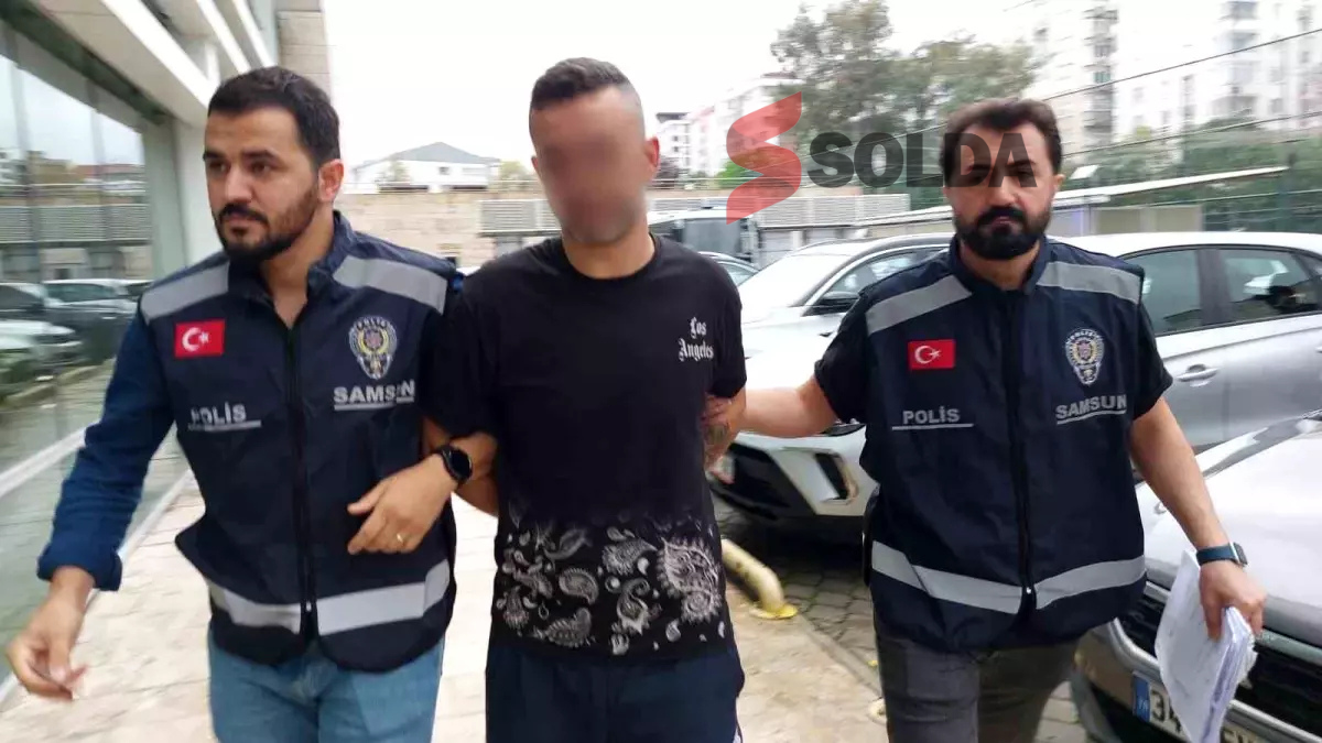 Samsun’da Tehditler Sonrası Gözaltına Alındı