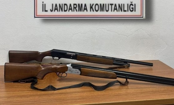 Tekirdağ’da Jandarma Operasyonu: Ruhsatsız Silahlar Ele Geçirildi