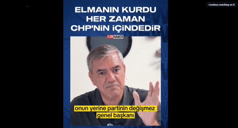 Elmanın Kurdu Nerede? CHP’yi bir de Yılmaz Özdil‘in dilinden dinleyelim.