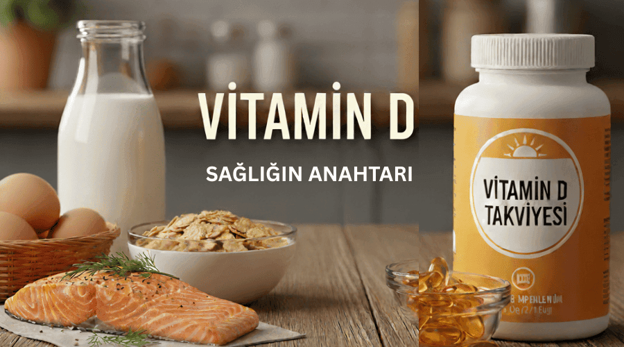 “Güneş vitamini D”, kemik sağlığı, bağışıklık sisteminin doğru çalışması ve