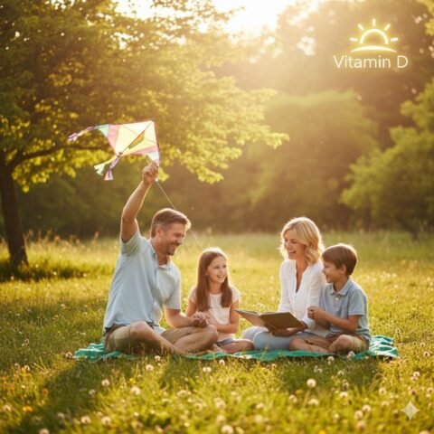 Güneş vitamini D”, kemik sağlığı, bağışıklık sisteminin doğru çalışması ve
