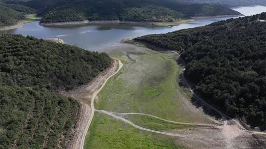 İstanbul barajlarındaki ortalama su doluluk oranı, kritik sınır olan %60’ın