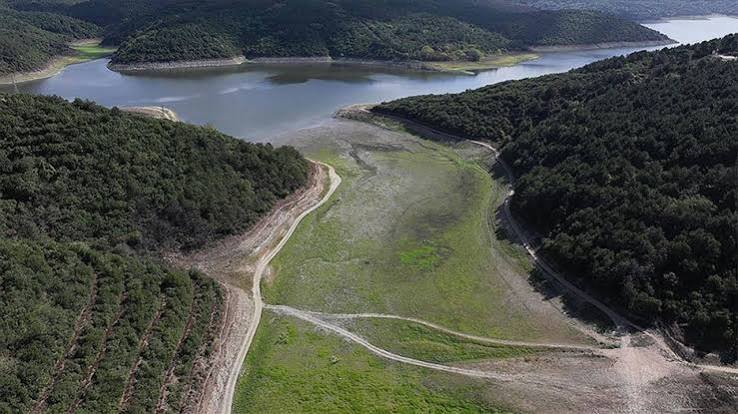 İstanbul barajlarındaki ortalama su doluluk oranı, kritik sınır olan %60’ın