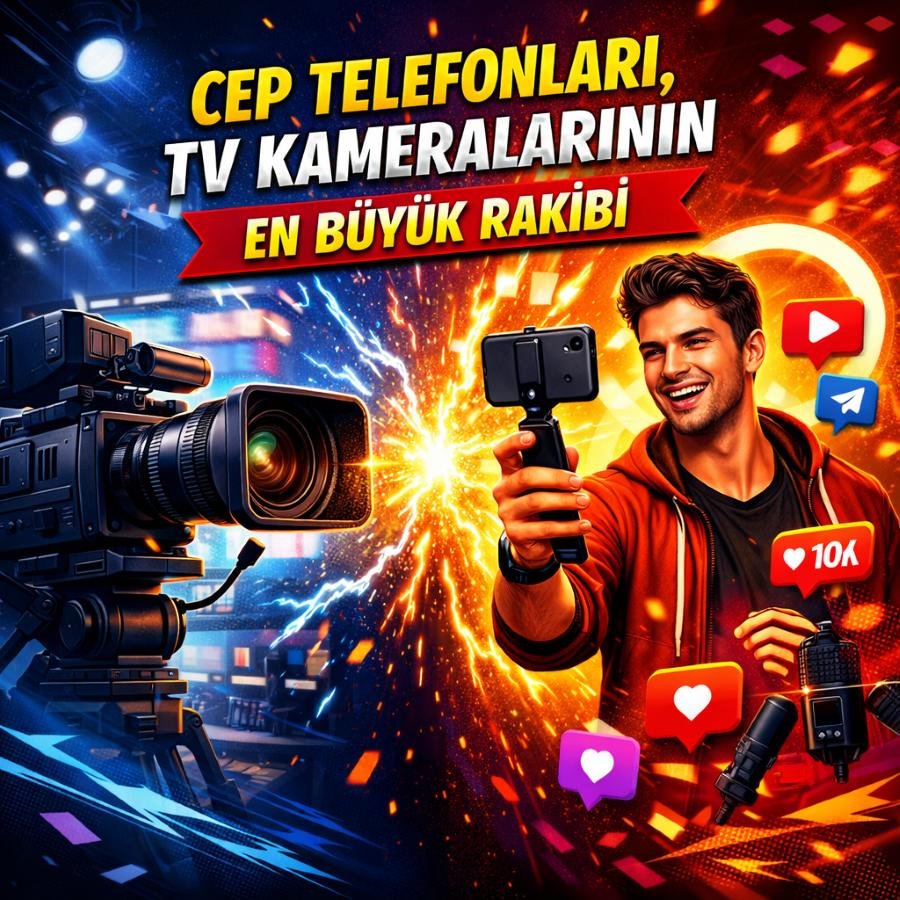 Dijital Çağda Herkes Yayıncı 1 Cep telefonlari Tv Kameralrinin rakibi
