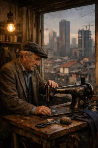 Bir zamanlar tek katlı evlerin, sardunya kokulu bahçelerin ve kapı