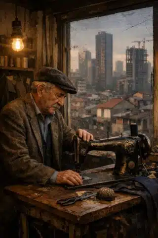 Bir zamanlar tek katlı evlerin, sardunya kokulu bahçelerin ve kapı