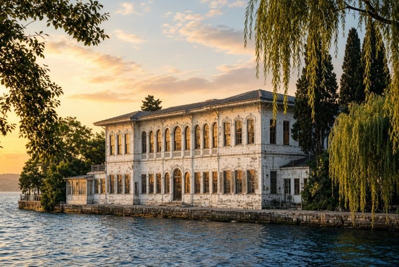 Boğaziçi Yalılarının Çalkantılı Kaderi 6 Kibrisli Yalisi -Faal Yali - Zarafet ve Deniz Temasi