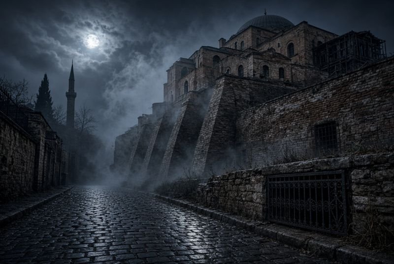 Haliç'in Balçıklarına Gömülü Milyar Dolarlık Sır 6 Zeyrek - Pantokrator Sisli Gece