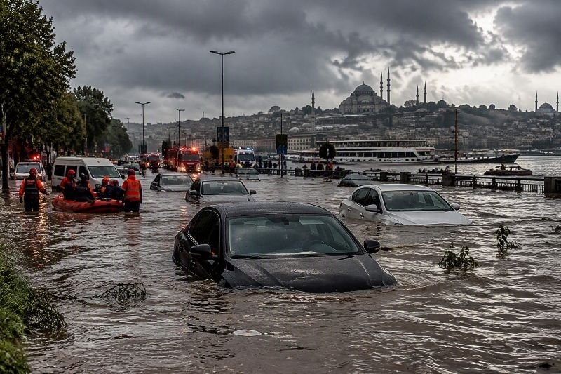 Haber Özeti / News Summary Şiddetli Yağmur ve Fırtına: İstanbul